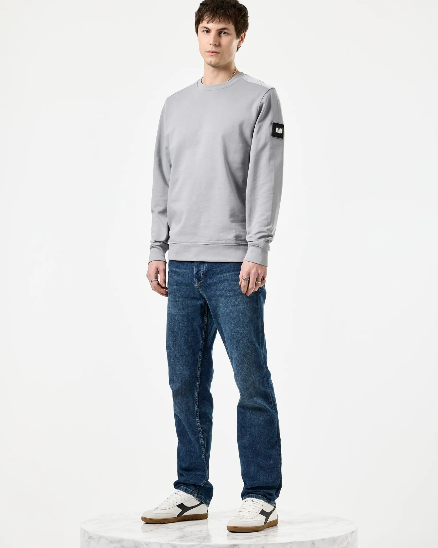 F Bomb Sweatshirt Rauchgrau