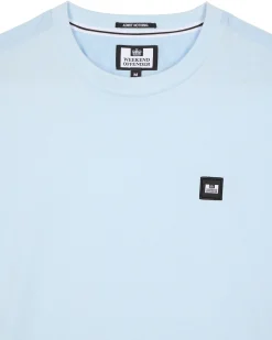 Garcia T-Shirt Ozeanwelle Blau