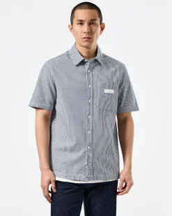 Gervasi Hemd Ticking Stripe