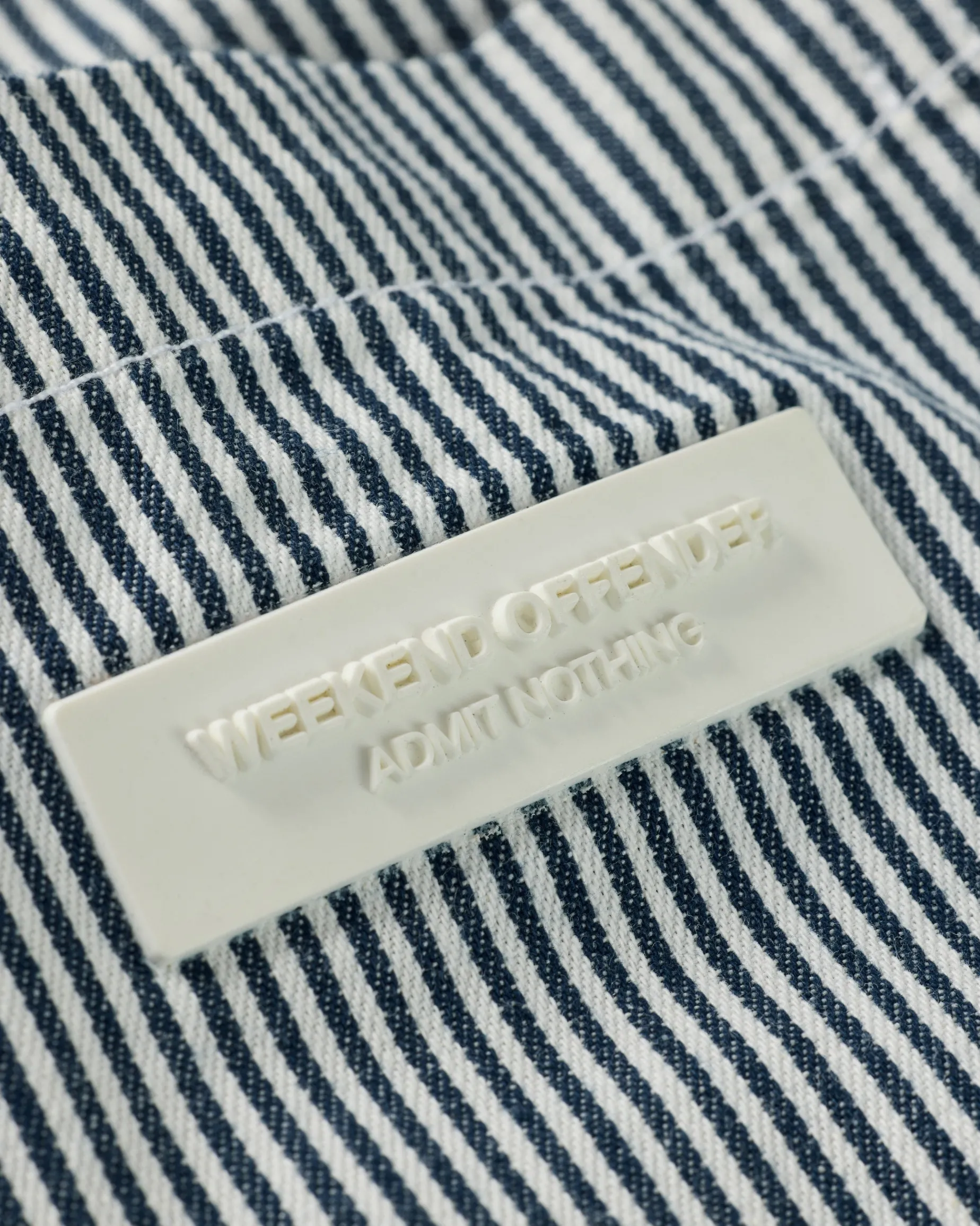 Gervasi Hemd Ticking Stripe