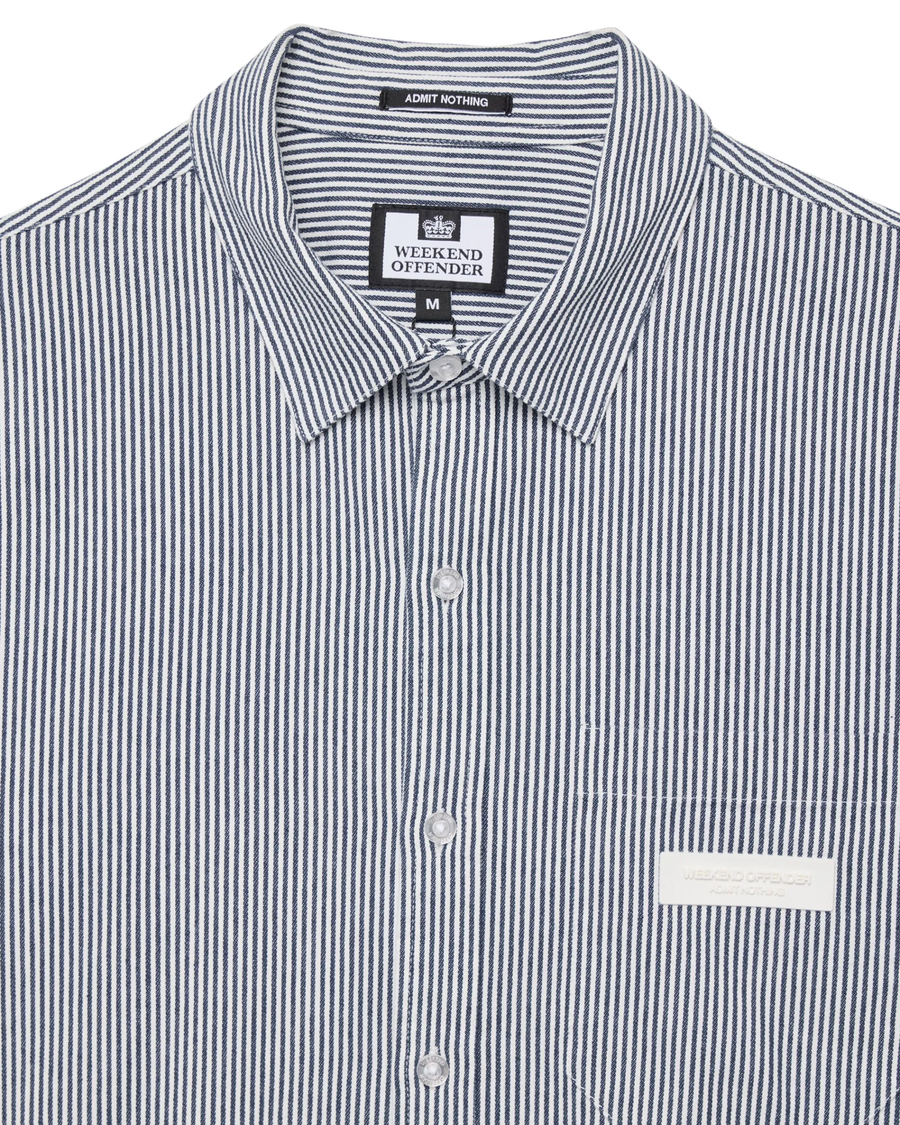 Gervasi Hemd Ticking Stripe