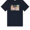 Große Größen - Caps Graphic T-Shirt Navy