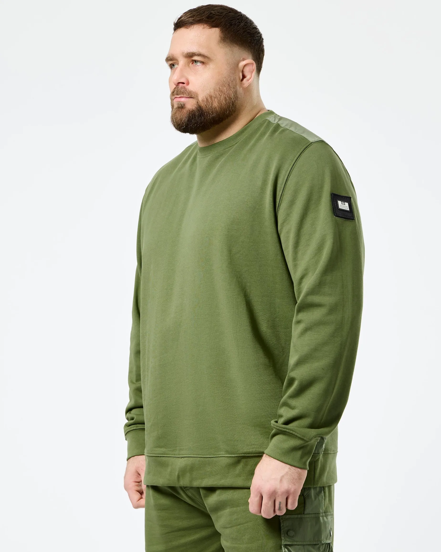 Große Größen - F Bomb Sweatshirt Sapling Green