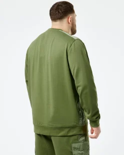 Große Größen - F Bomb Sweatshirt Sapling Green