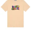 Große Größen - Hallelujah Grafik T-Shirt Deep Champagne