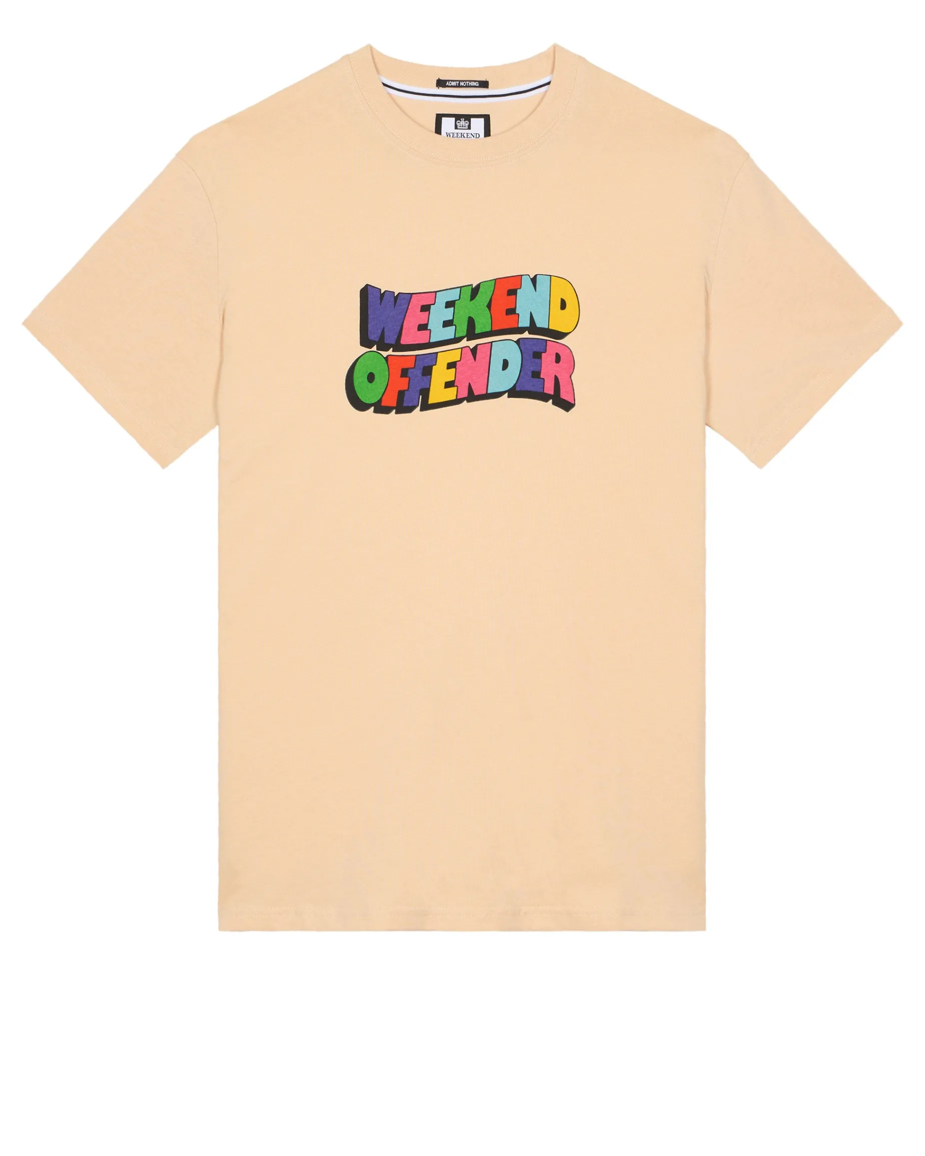 Große Größen - Hallelujah Grafik T-Shirt Deep Champagne