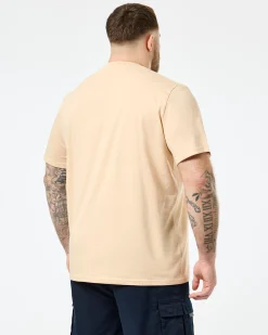 Große Größen - Hallelujah Grafik T-Shirt Deep Champagne