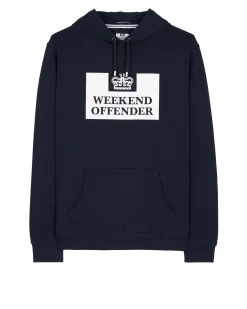 Große Größen - HM Service Classic Hoodie Navy