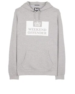 Große Größen - HM Service Classic Hoodie Graumeliert