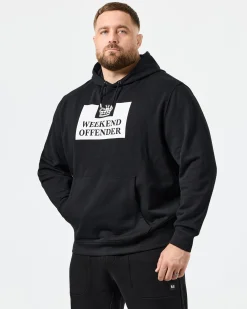 Große Größen - HM Service Classic Hoodie Schwarz