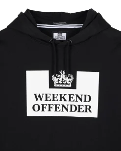 Große Größen - HM Service Classic Hoodie Schwarz