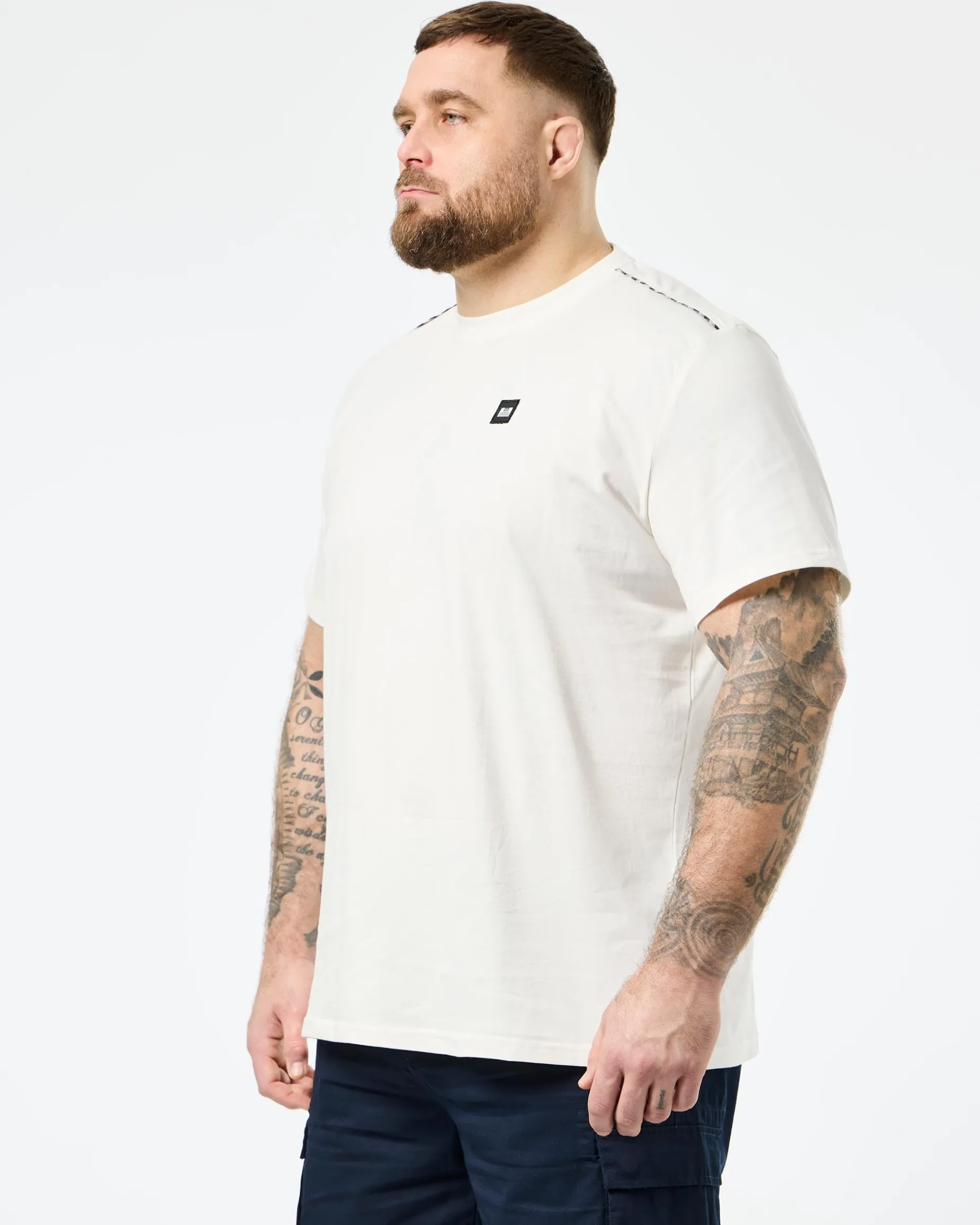 Große Größen - Manuel T-Shirt Ghost/Mid House Check
