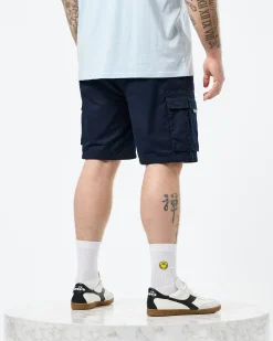 Große Größen - Mascia Cargo Shorts Navy