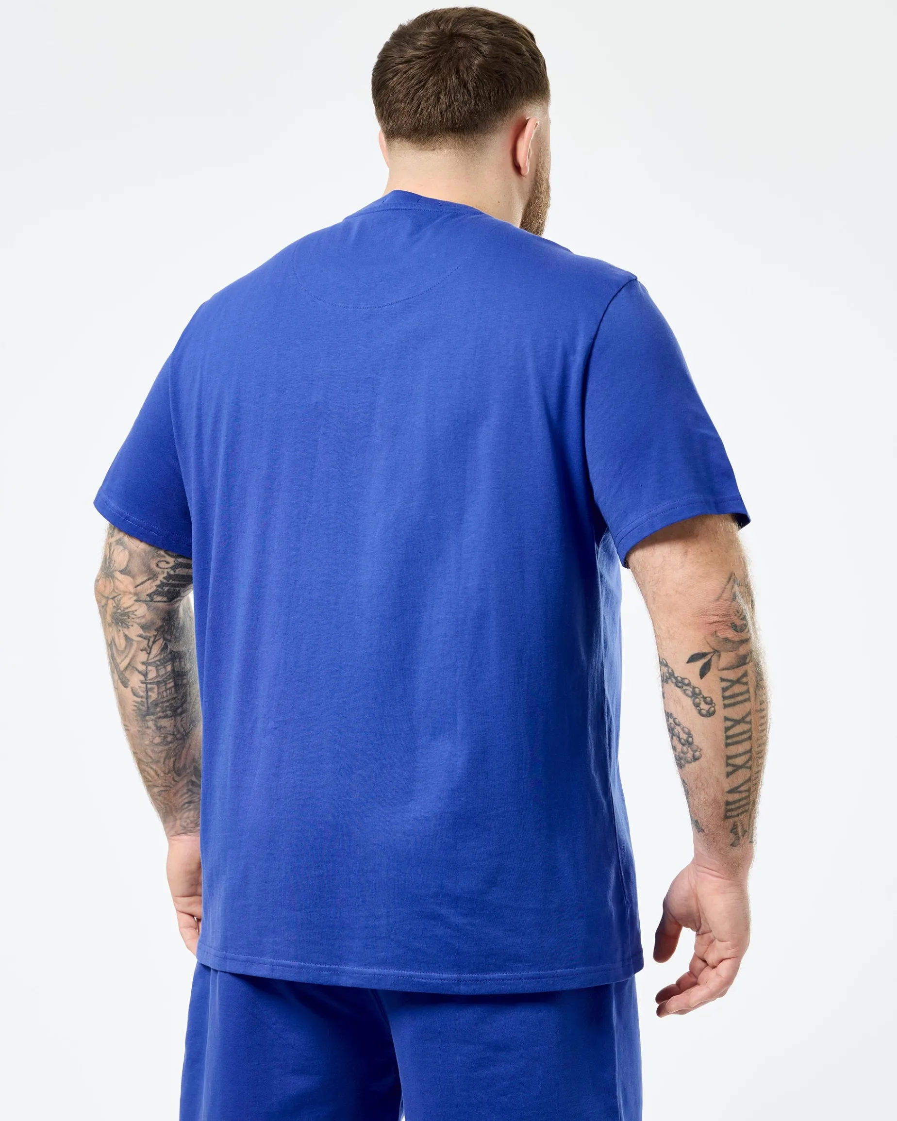 Große Größen - Millergrove T-Shirts Bluebell/Alabaster