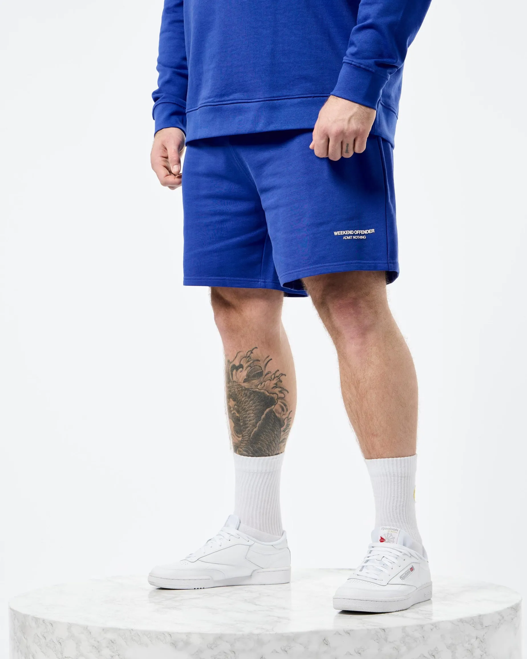 Große Größen - Mytros Shorts Bluebell/Alabaster