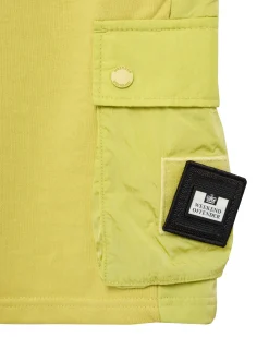 Große Größen - Pink Sands Jogger Shorts Peridot Grün