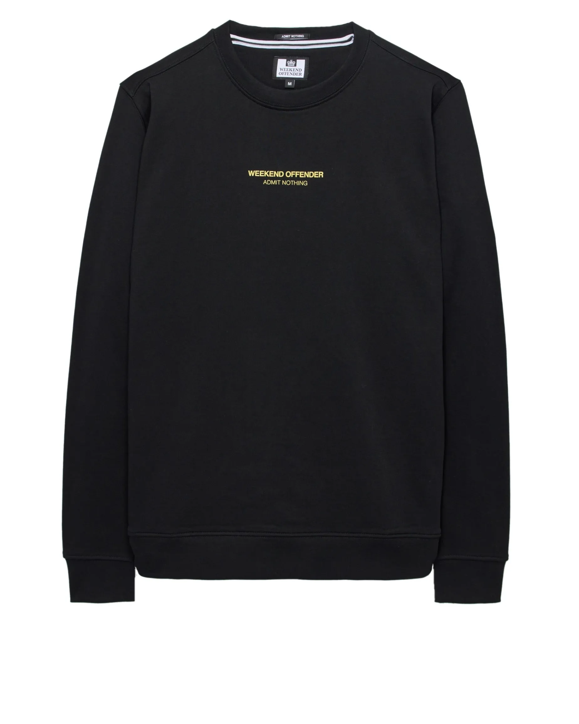 Große Größen - Raval Sweatshirt Schwarz/Peridot Grün
