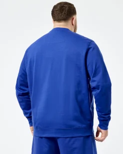 Große Größen - Raval Sweatshirt Glockenblume/Alabaster