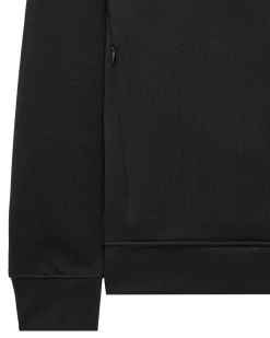 Große Größen - Ribbe Hoodie Schwarz