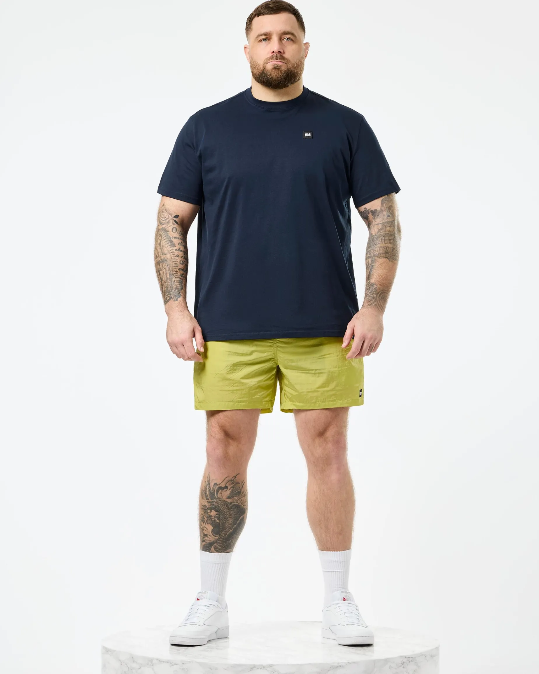 Große Größen - Stacks Badeshorts Peridot Grün