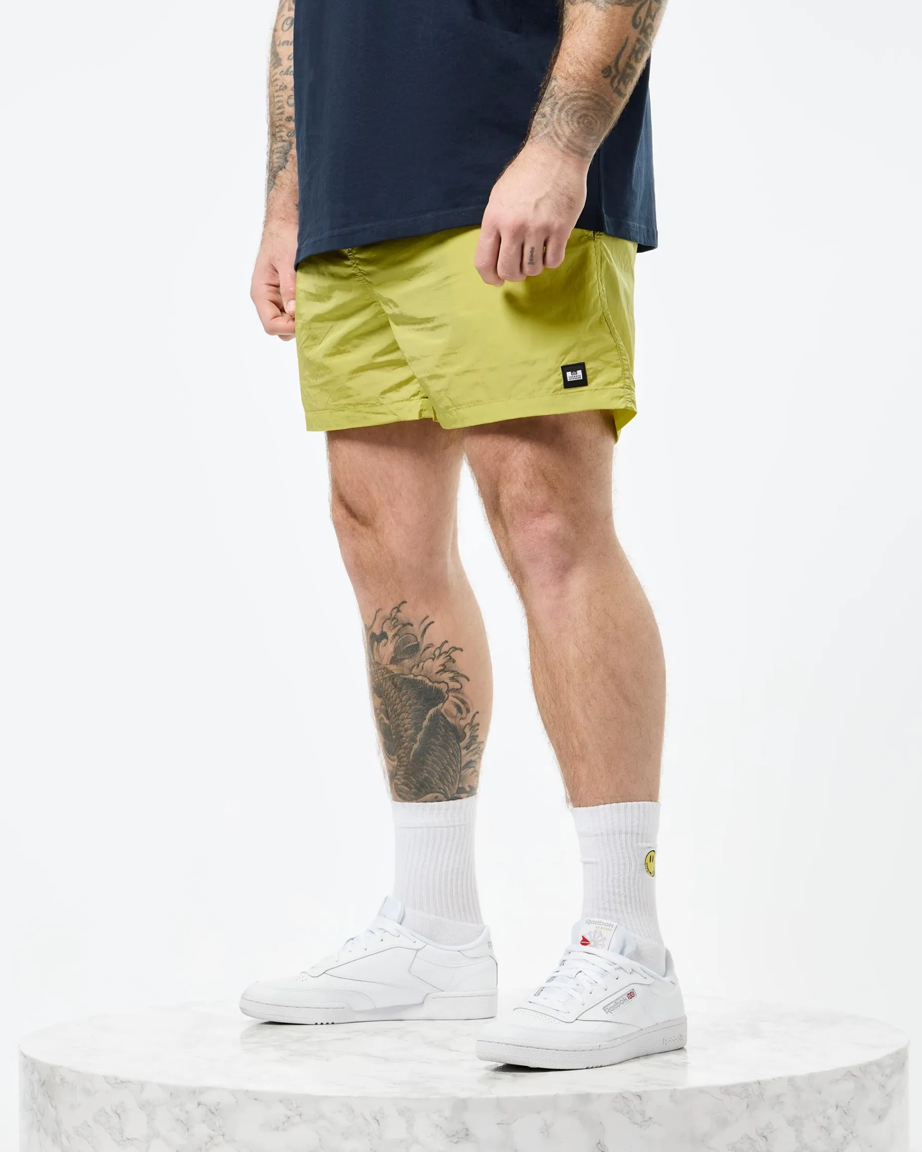 Große Größen - Stacks Badeshorts Peridot Grün