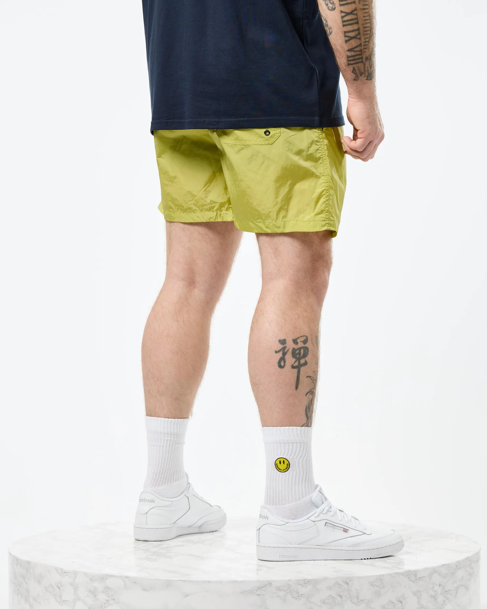 Große Größen - Stacks Badeshorts Peridot Grün