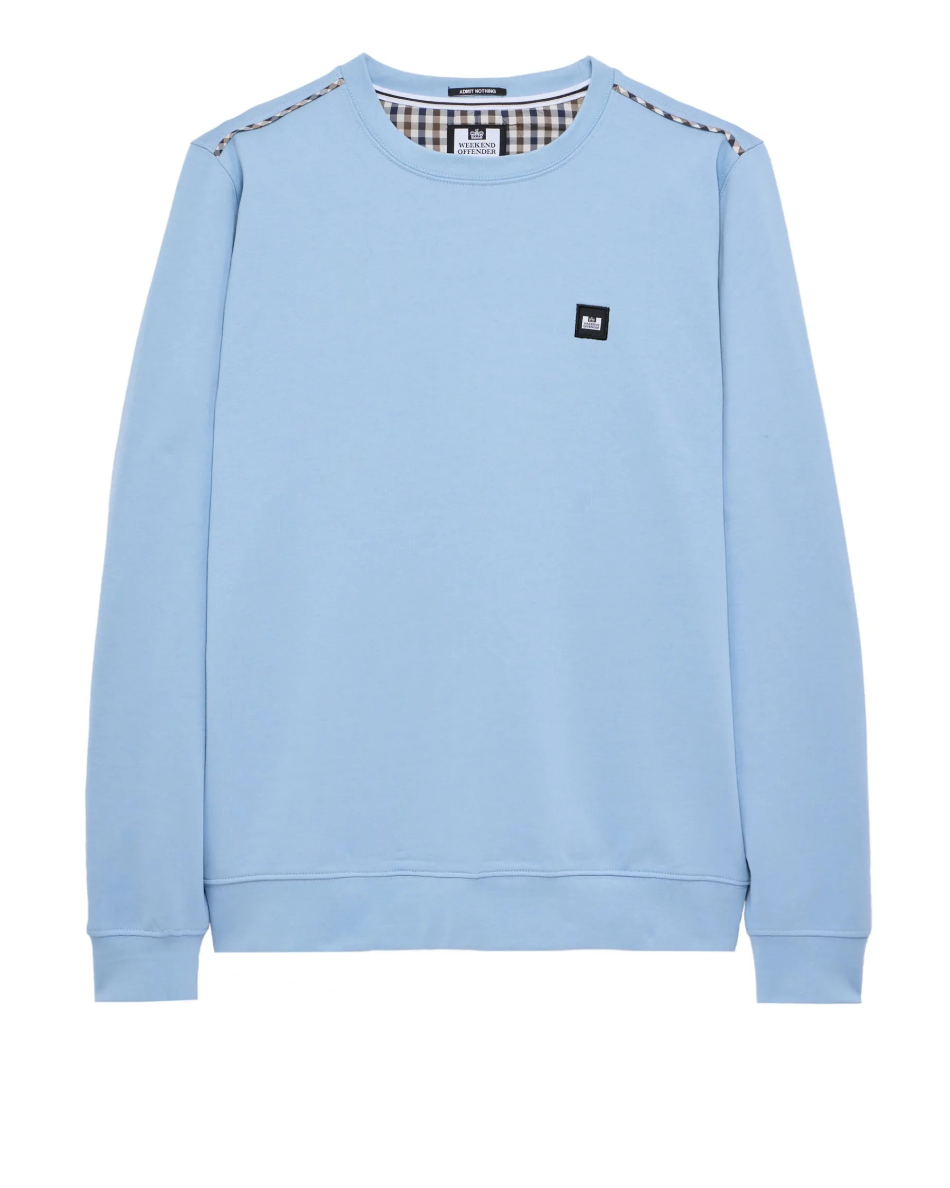 Große Größen - Sweatshirt Vega Sea Marine/Mid House Check