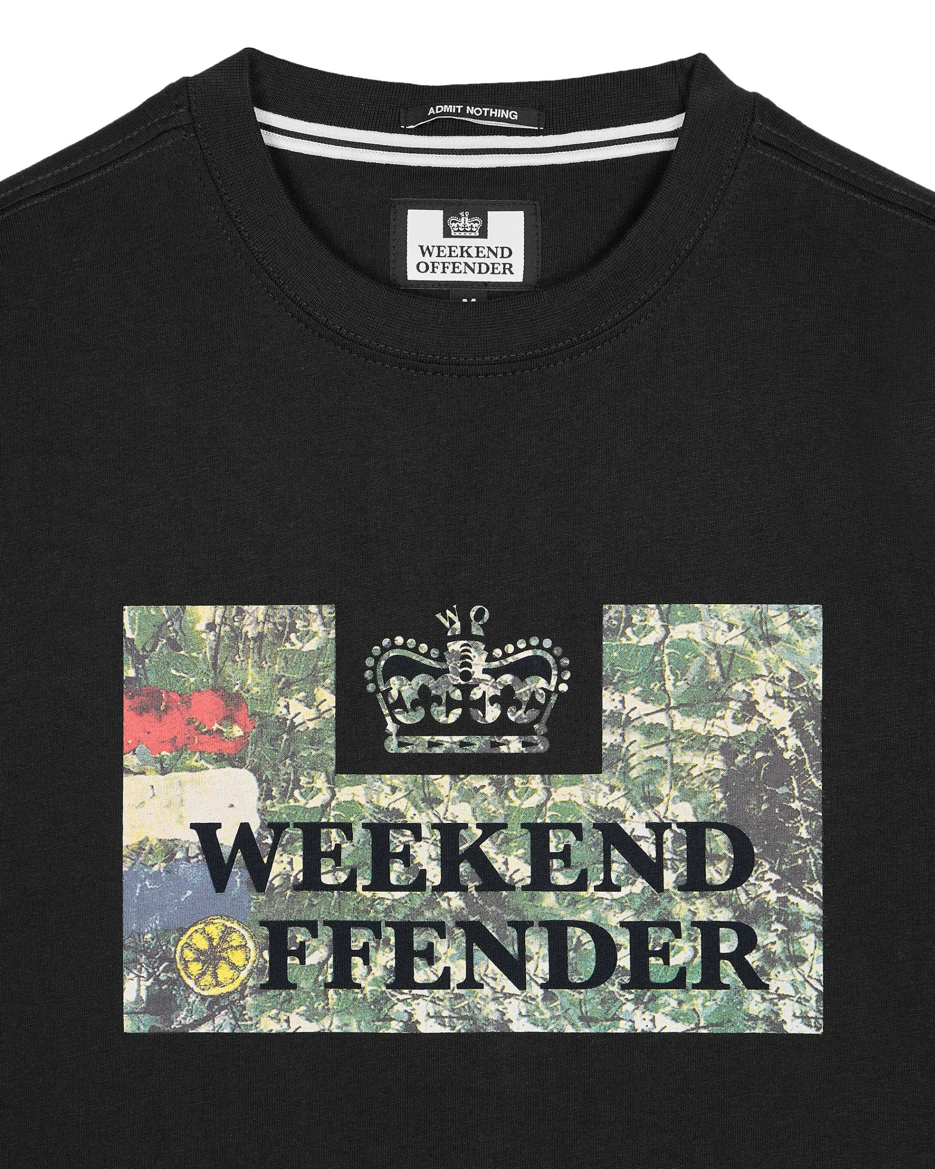 Große Größen - T-Shirt mit Badman-Grafik, Schwarz