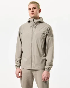 Guadalajara Windbreaker Jacke Rindenbraun