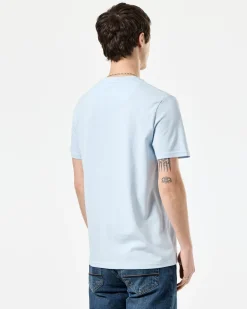 Hallelujah Grafik T-Shirt Ozeanwelle Blau