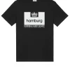 Harry x Hamburg Grafik-T-Shirt Schwarz