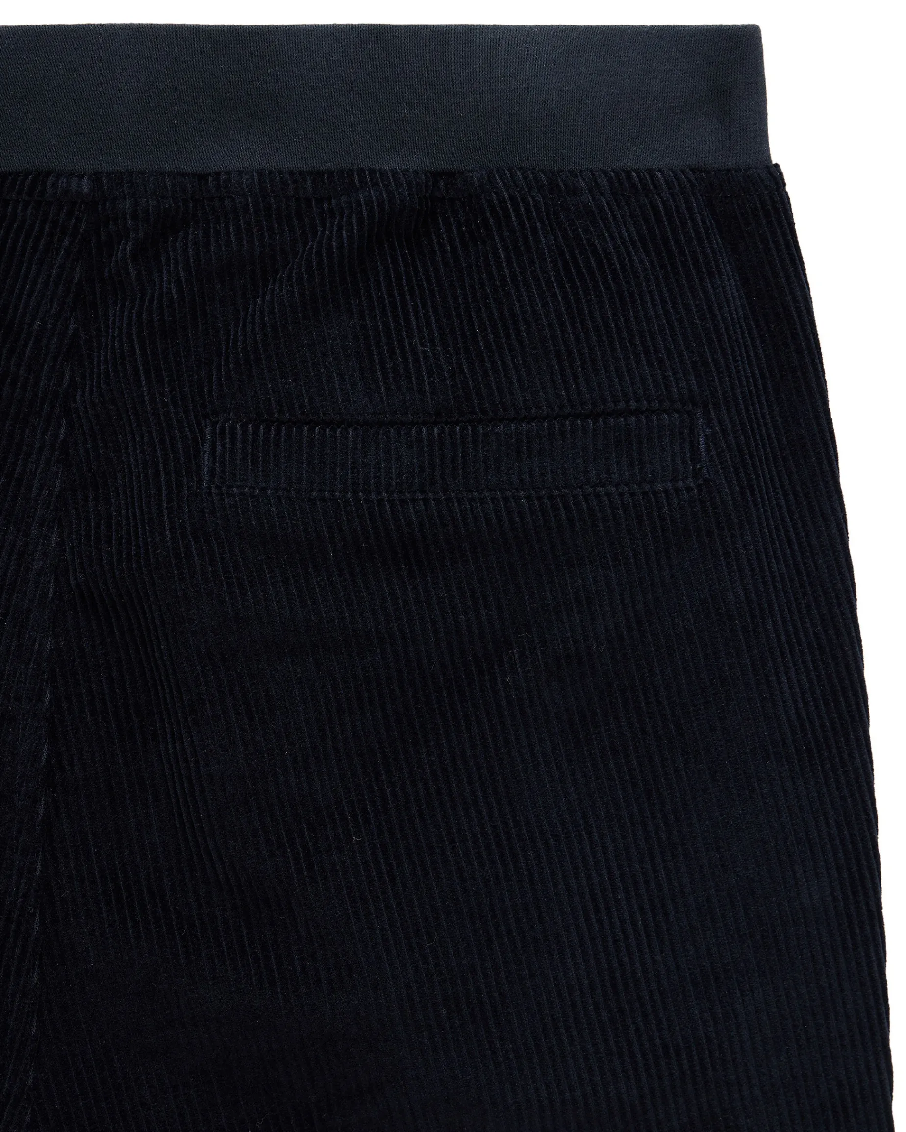 Hemsley – Cord-Trainingshose in Marineblau