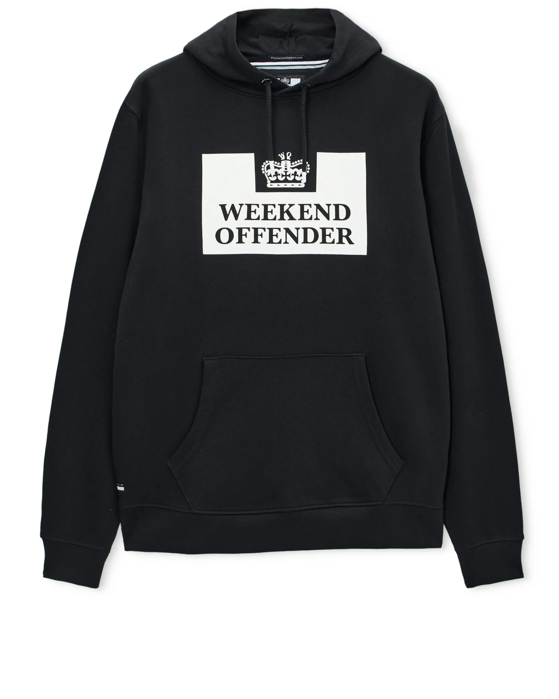 HM Service Klassischer Hoodie Schwarz