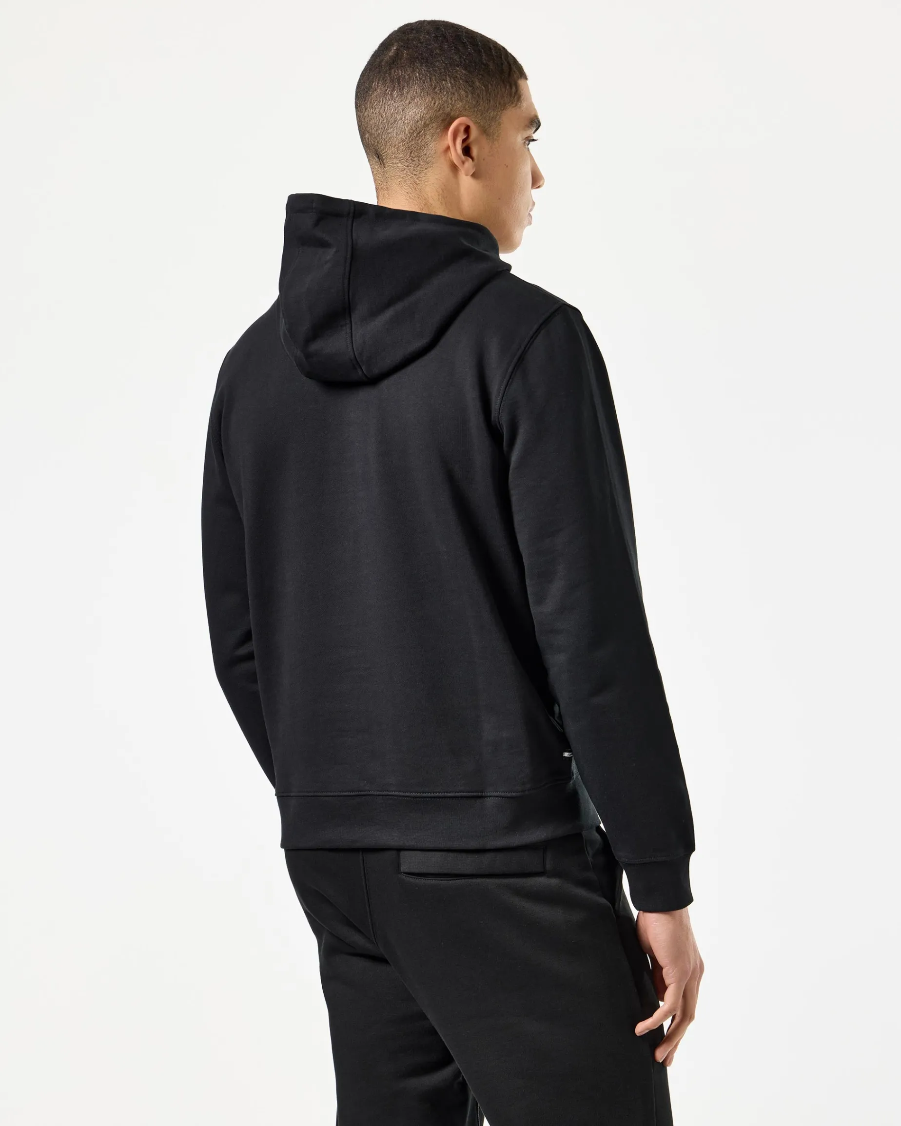 HM Service Klassischer Hoodie Schwarz
