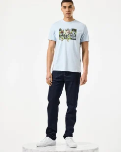 Hymns Grafik T-Shirt Ozeanwelle