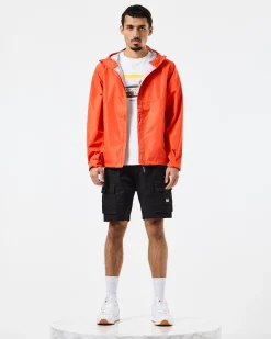 Inglewood Avenue Wasserdichte Jacke Tango Orange
