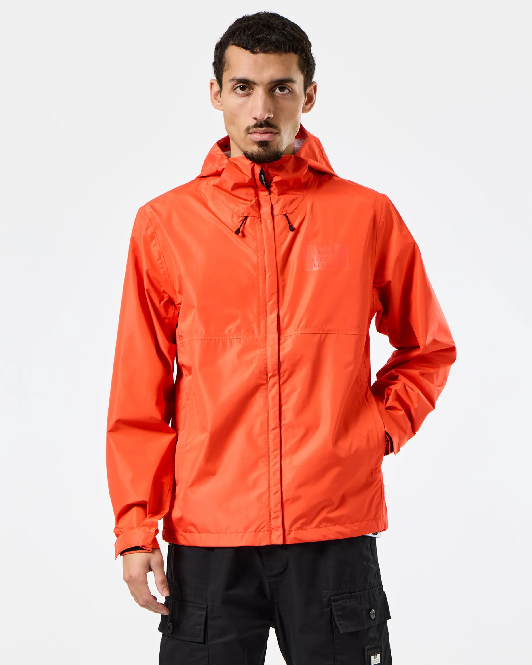 Inglewood Avenue Wasserdichte Jacke Tango Orange
