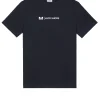 Jack Shore – Training Camp – T-Shirt mit Grafik, Marineblau