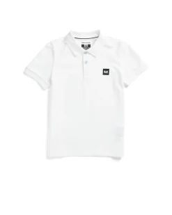 Kinder Caneiros Poloshirt Weiß