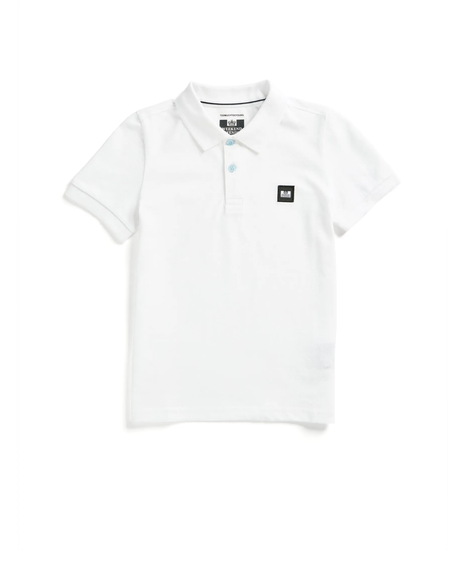 Kinder Caneiros Poloshirt Weiß