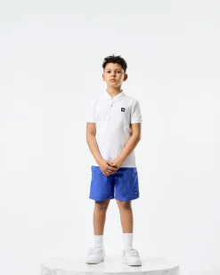 Kinder Caneiros Poloshirt Weiß
