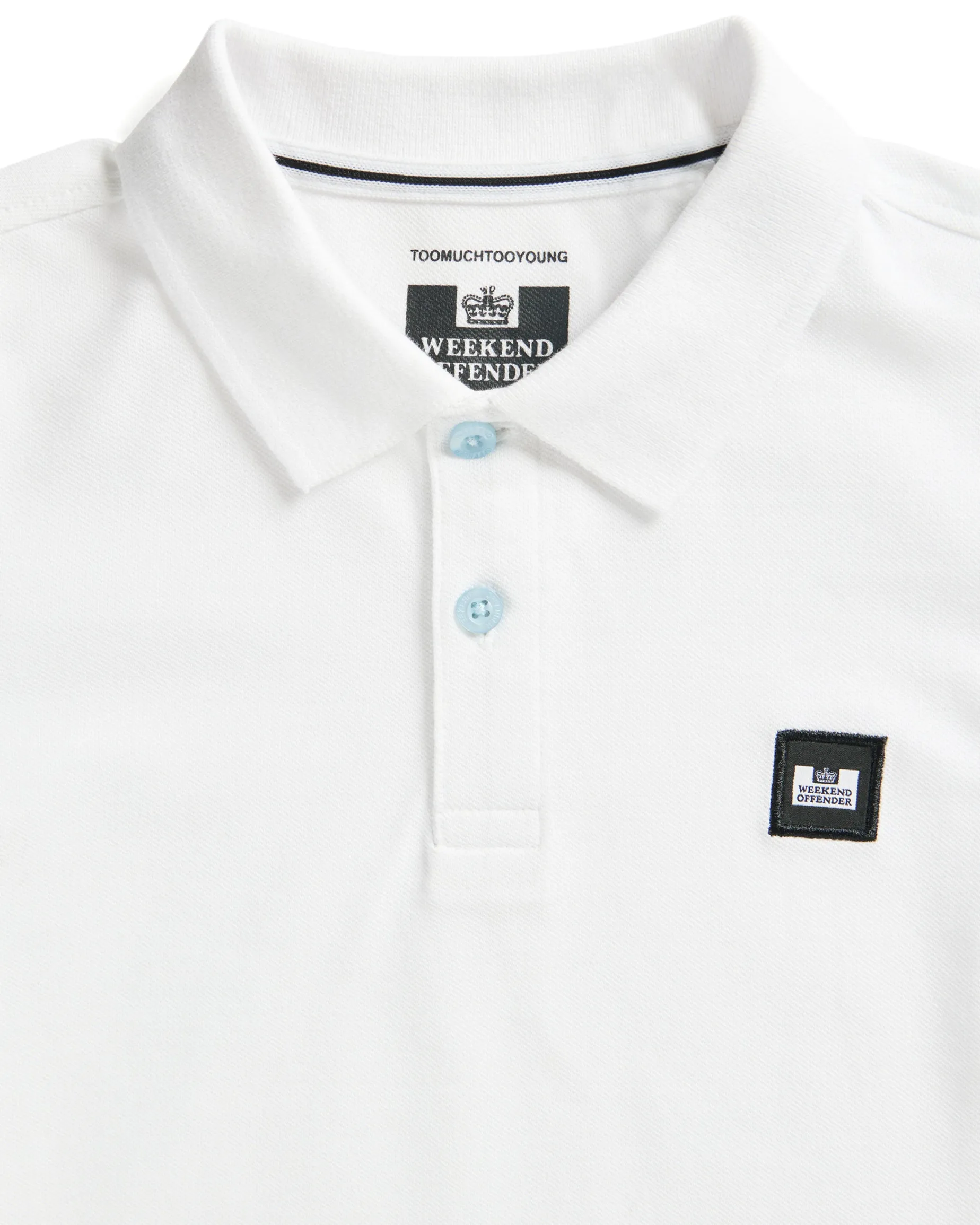 Kinder Caneiros Poloshirt Weiß