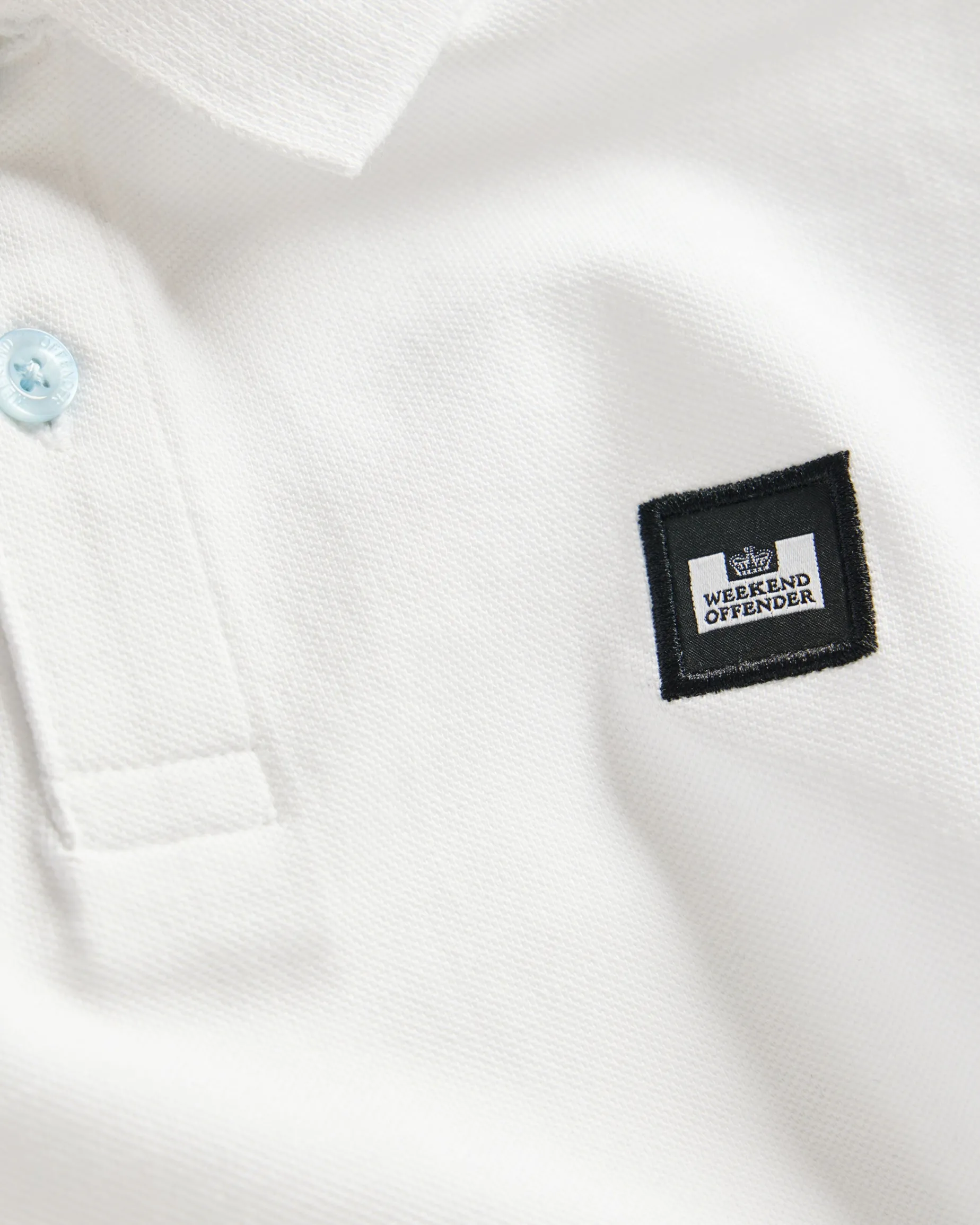 Kinder Caneiros Poloshirt Weiß