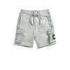 Kinder Pink Sands Jogger Shorts Rauchgrau