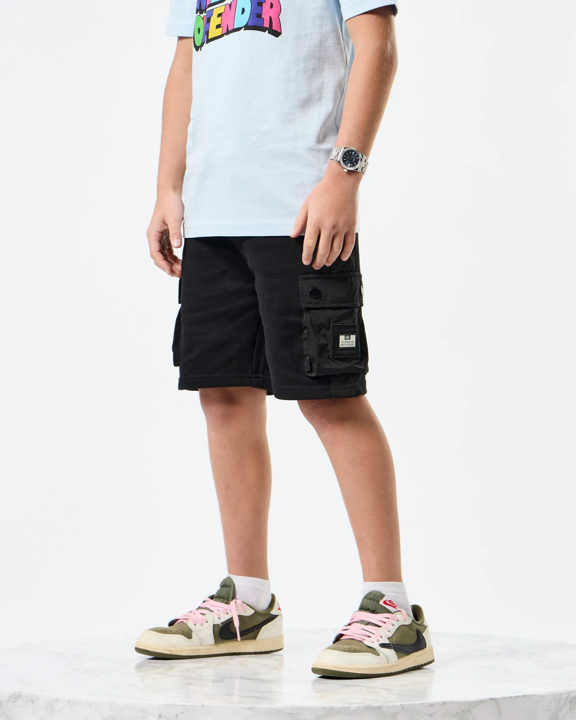 Kinder Pink Sands Jogginghose Schwarz