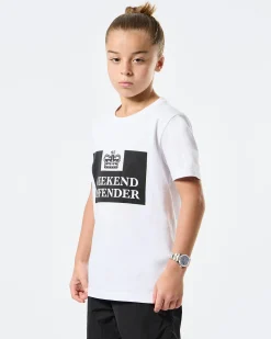 Kinder Prison Classic T-Shirt Weiß