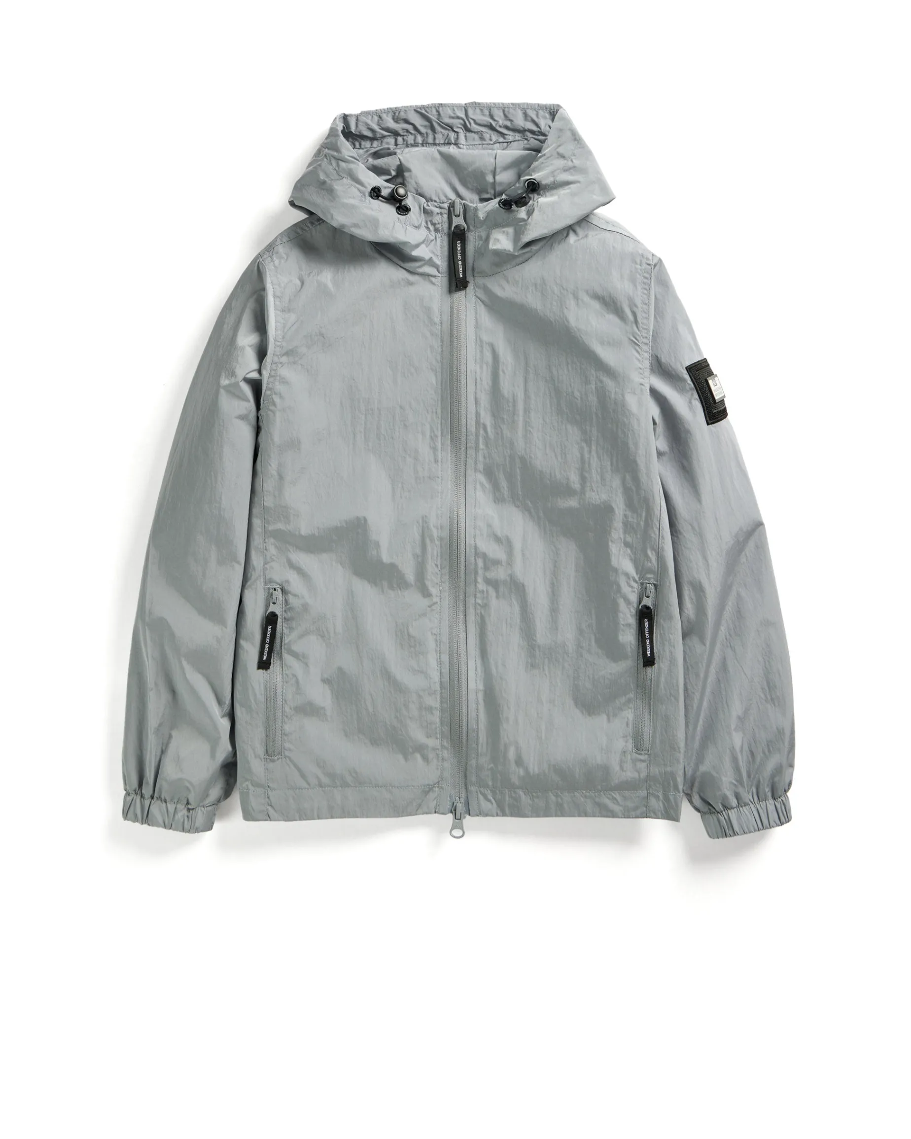 Kinder-Technikerjacke mit Netzfutter, Rauchgrau