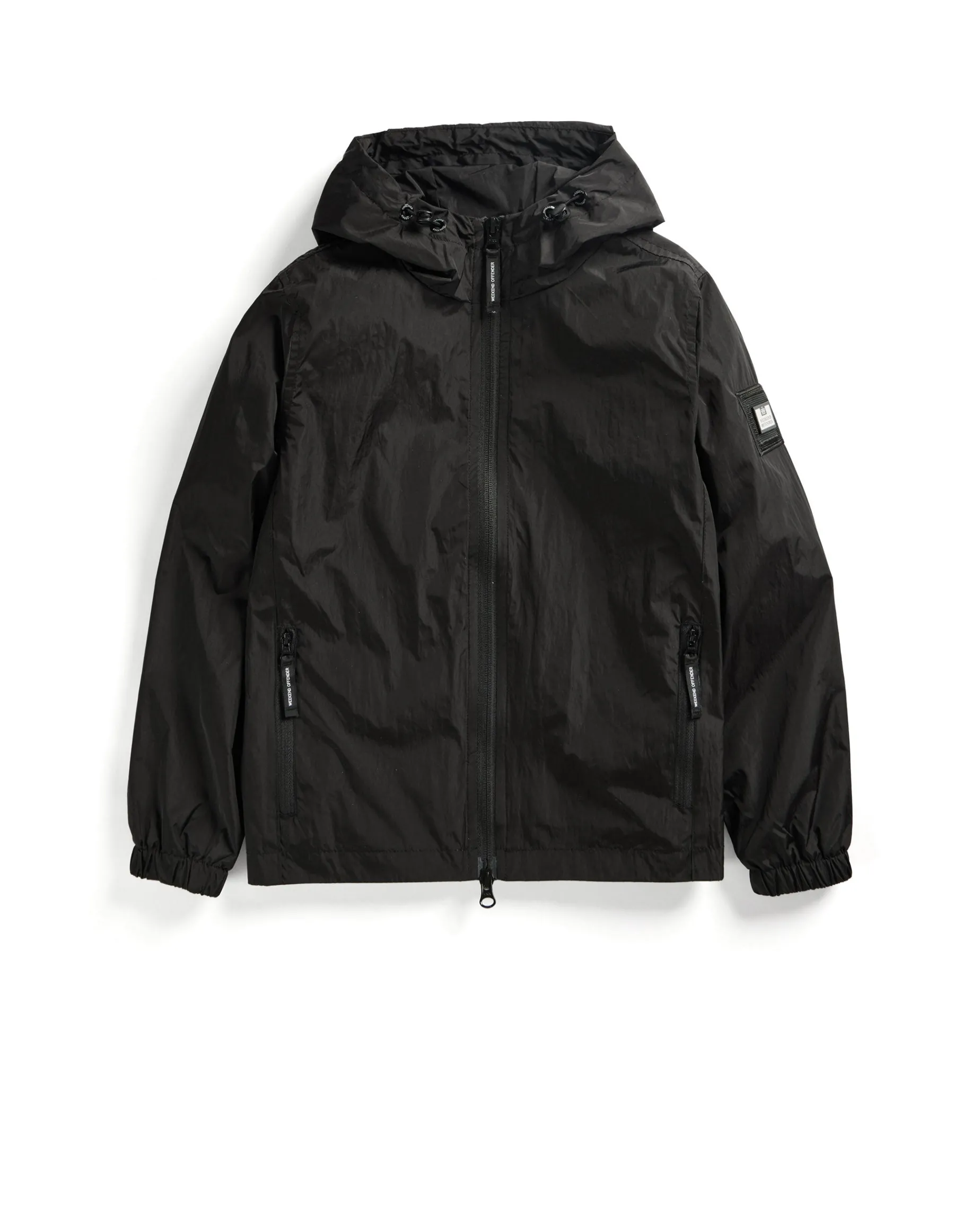 Kinder-Technikerjacke mit Netzfutter in Schwarz