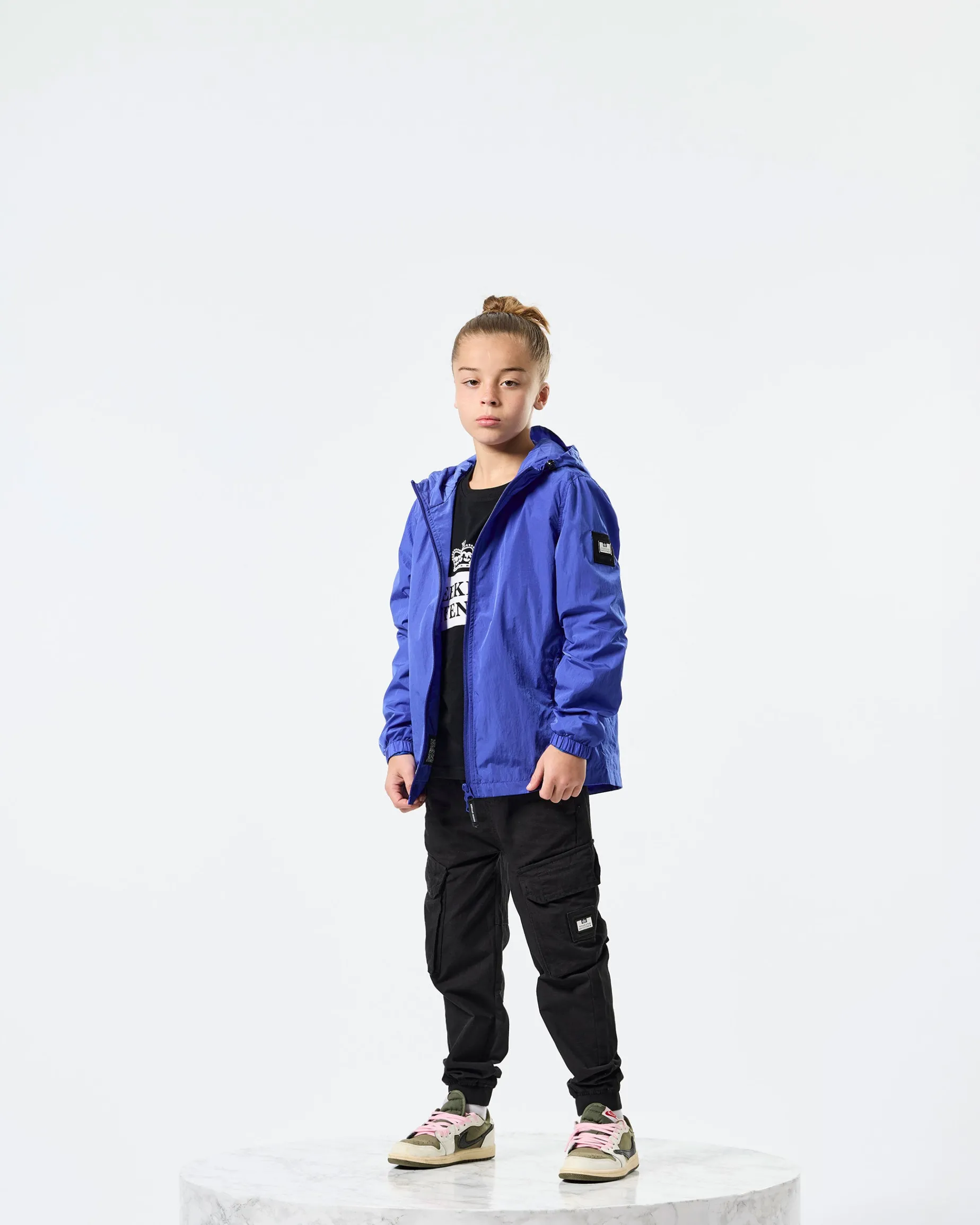 Kinder-Technikerjacke mit Netzfutter Bluebell