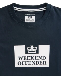 Klassisches Prison T-Shirt für Kinder, Marineblau